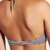 MELT TOP bandeau irregular stripe