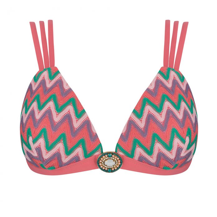 BOHO Iconic Triangel Aztec Coral