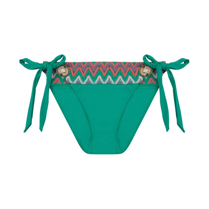 BOHO Bottom Iconic Aztec Small Bow Smaragd Green