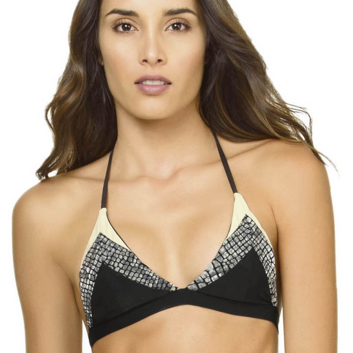 PILYQ BOA bikinitop triangel zwart