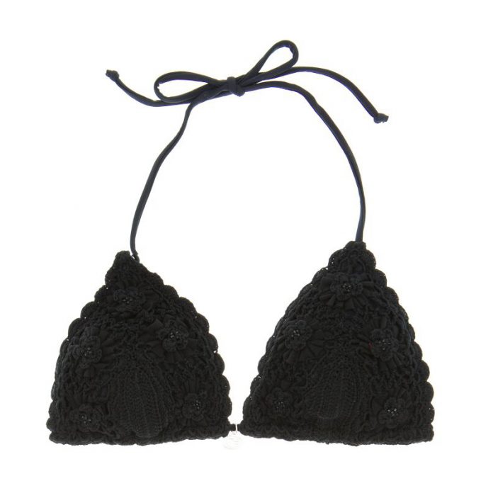 PANOS EMPORIO KANDIA bikini top triangel zwart