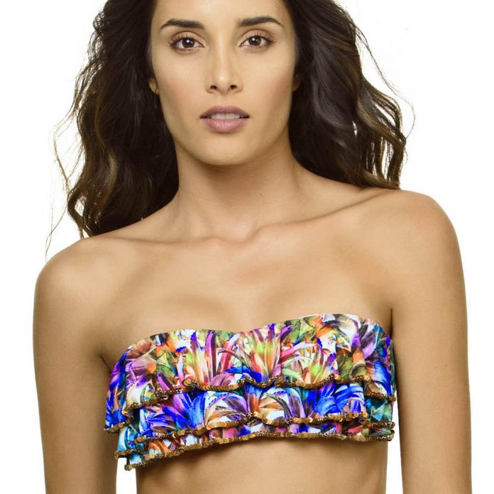 PILYQ LANAI bikinitop bandeau multicolor
