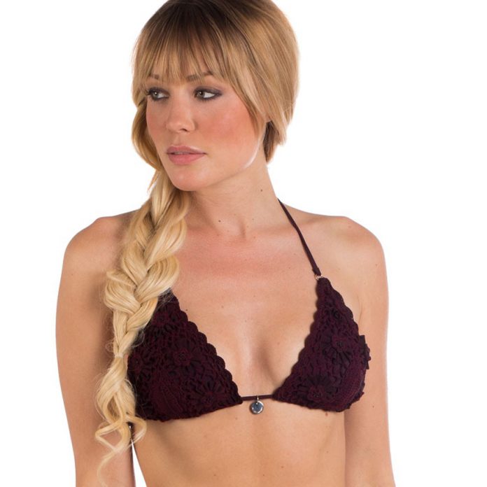 PANOS EMPORIO KANDIA bikini top triangel bordeaux