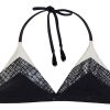 PILYQ BOA bikinitop triangel zwart