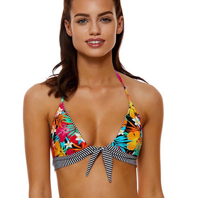 Banana Moon BAYSIDE mulitcolor gestreept reversible bikini top trendy zomer 2018