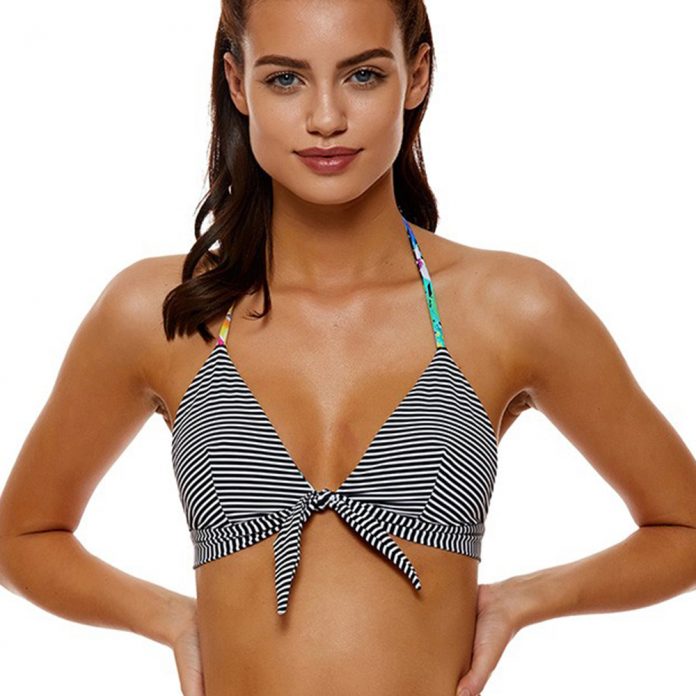 Banana Moon BAYSIDE mulitcolor gestreept reversible bikini top trendy zomer 2018