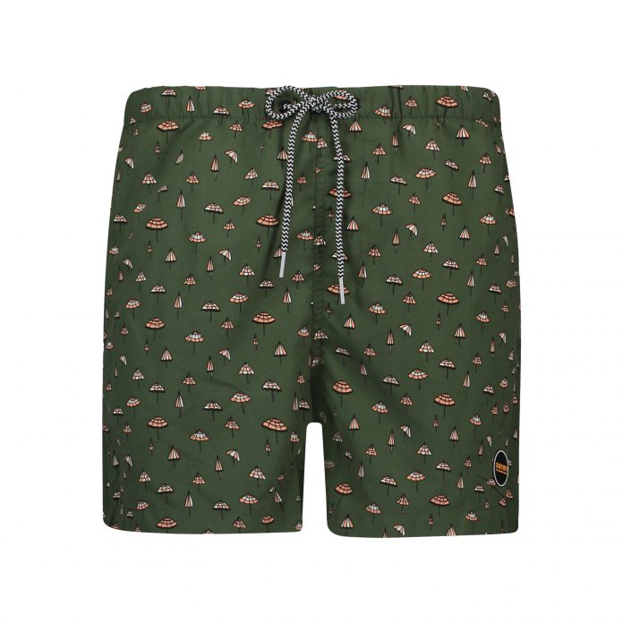 SHIWI ZWEMSHORT umbrella GROEN