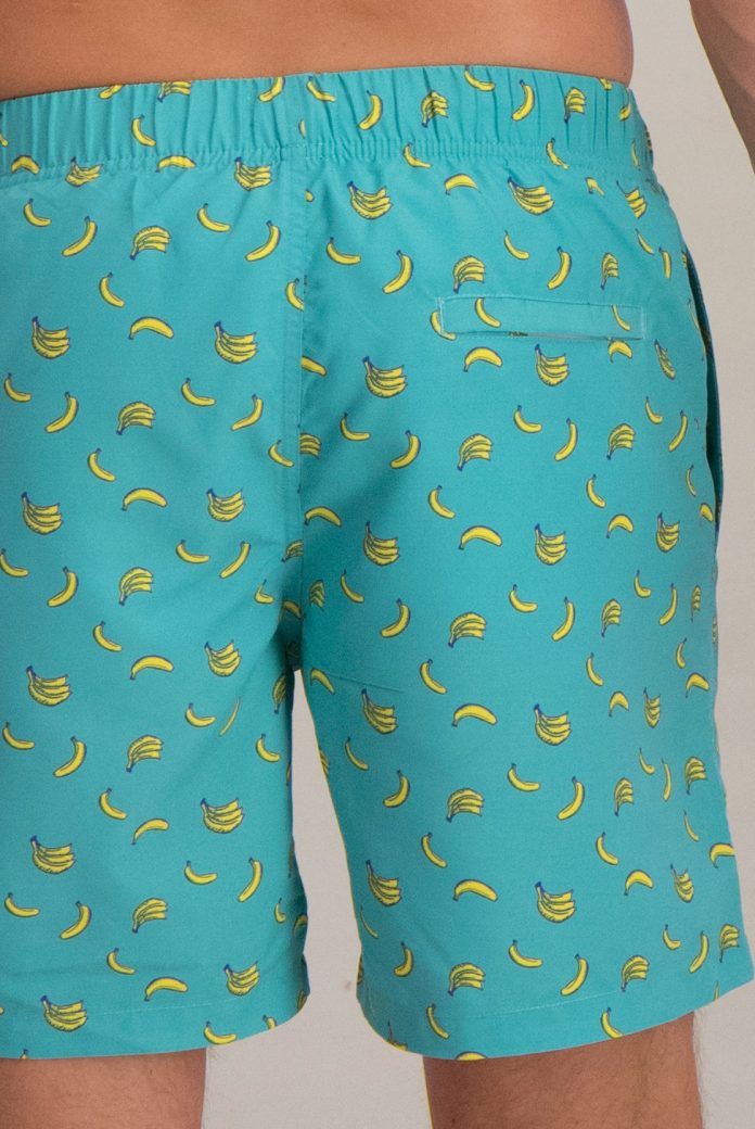 SHIWI zwembroek collectie 2018 heren short banaan blauw zoom