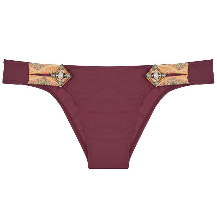 BOHO-bikini-2018-Lush-bottom-aubergine-paars-aztec trendy zomer 2018