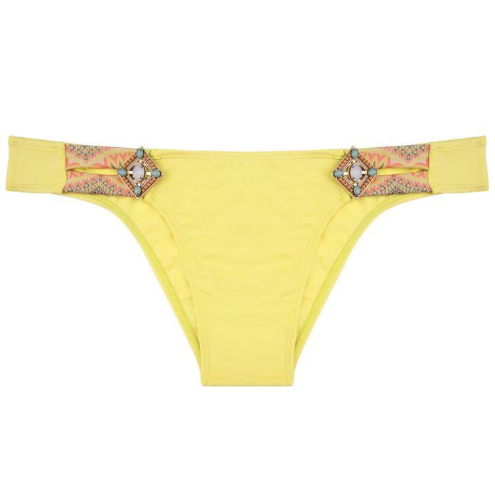 BOHO-bikini-2018-Lush-bottom-yellow-geel-aztec trendy zomer 2018