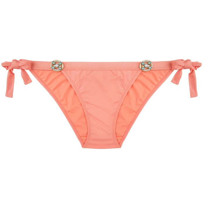 BOHO-bikini-2018-Glossy-bottom-peach-perzik-roze trendy zomer 2018
