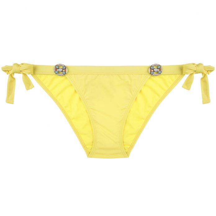 BOHO-bikini-2018-Glossy-bottom-yellow-geel trendy zomer 2018