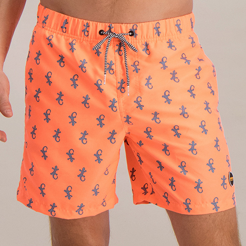 SHIWI zwembroek gekko oranje heren collectie 2018 -