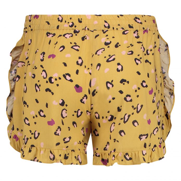 MELT LEOPARD SHORT - GEEL
