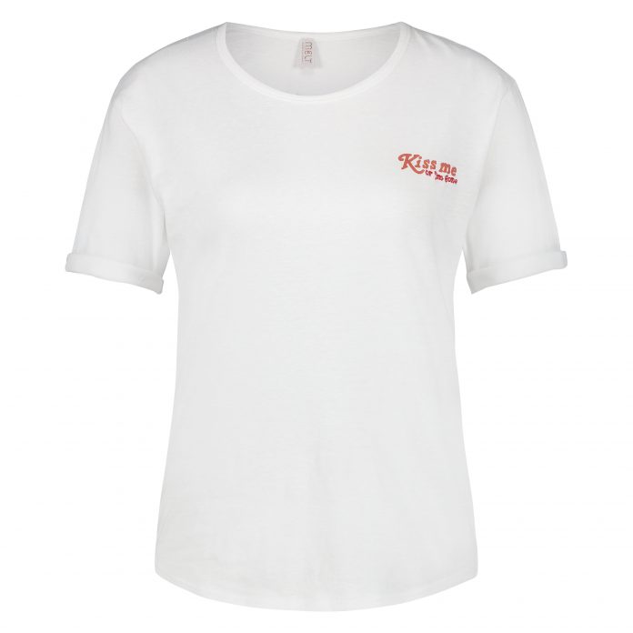 MELT KISS ME T-SHIRT - WIT