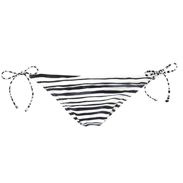 BARTS skye stripe bikinibroekje - zwart/wit