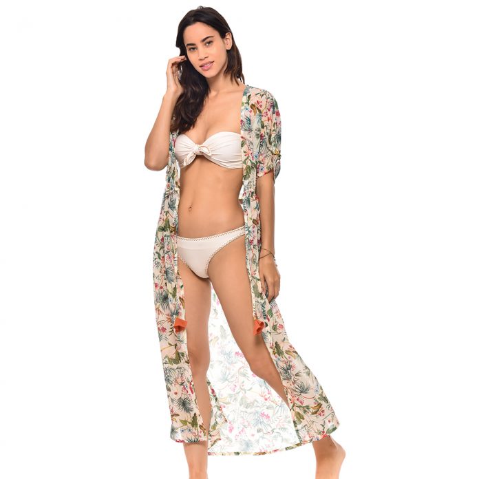 BANANA MOON COUTURE JURK KILIVOIL LUANA - WIT
