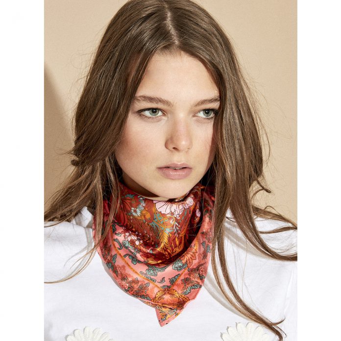 AMENAPIH SUNSPRING MINI SJAAL - ROZE