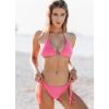 BOHO BIKINI'S BIKINIBROEKJE JOYOUS REVERSIBLE - CERISE PEACH