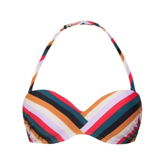 BEACHLIFE BANDEAUTOP FRENCH BRAID STREEP - MULTICOLOR