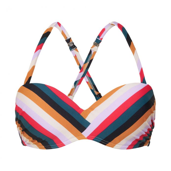BEACHLIFE BANDEAUTOP FRENCH BRAID STREEP - MULTICOLOR