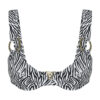 TET SWIMWEAR BROOK BEUGELTOP - ZEBRA