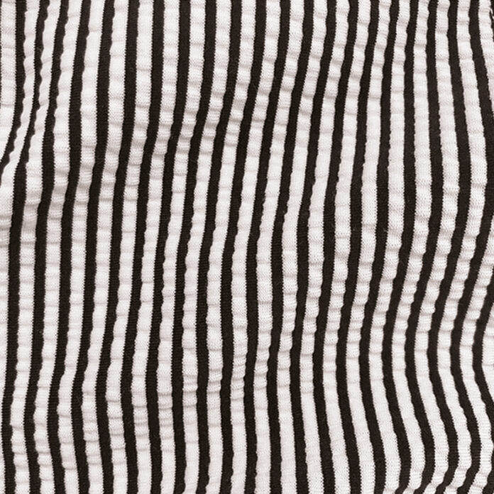BEACHLIFE BIKINIBROEKJE CLASSY SIDE TIE SPREEP - ZWART/WIT