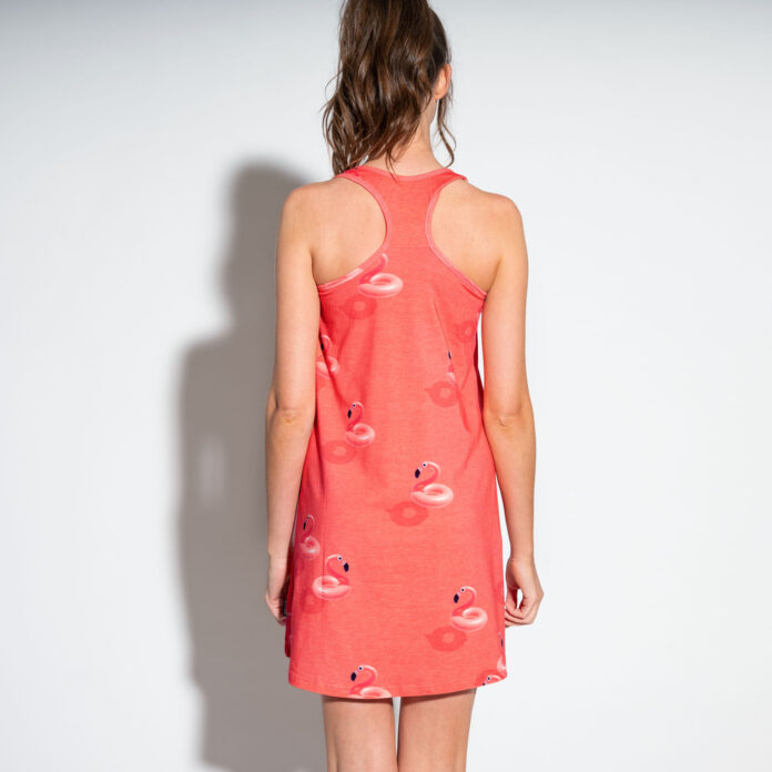 SNURK FLOATING FLAMINGO TANK JURK
