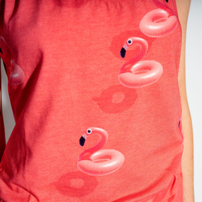 SNURK FLOATING FLAMINGO TANK JURK