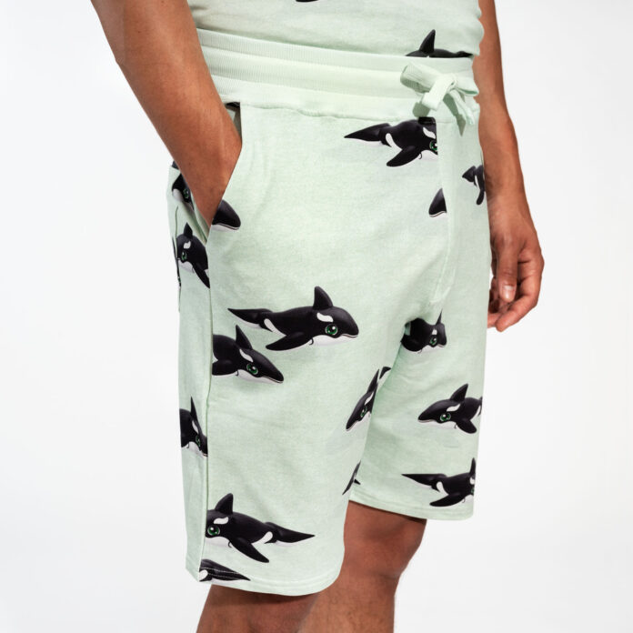 SNURK SHORT HEREN ORCA - GROEN
