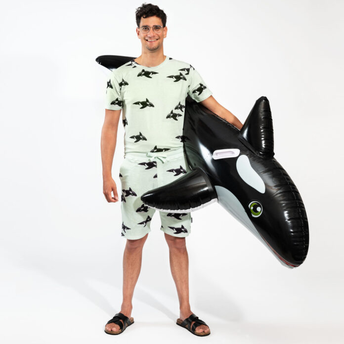 SNURK SHORT HEREN ORCA - GROEN