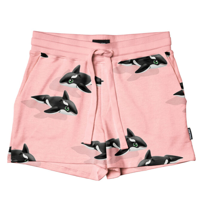 SNURK SHORT DAMES ORCA - ROZE