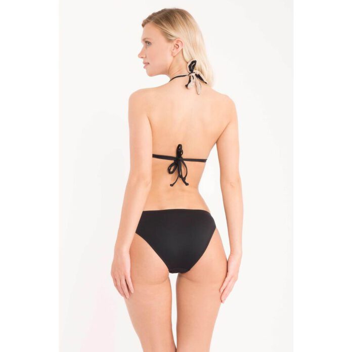 VACANZE ITALIANE TRIANGEL BIKINISET LASER CHIC - ZWART
