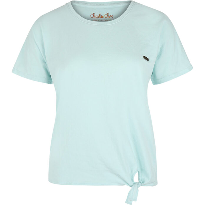 CHARLIE CHOE PYJAMA T-SHIRT TROPICAL FEVER - BLAUW