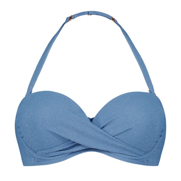 BEACHLIFE BIKINITOP BANDEAU INFINITY - BLAUW