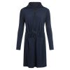 CHARLIE CHOE DAMES BADJAS BADSTOF - BLAUW