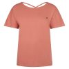 CHARLIE CHOE DAMES PYJAMA SHIRT EFFEN - ROZE