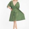 VACANZE ITALIANE KAFTAN CAMOUFLAGE MOLLY - GROEN